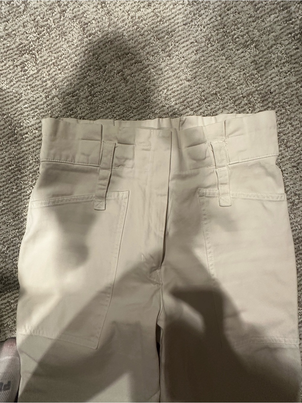 A.L.C. Straight leg cream pants jeans 8